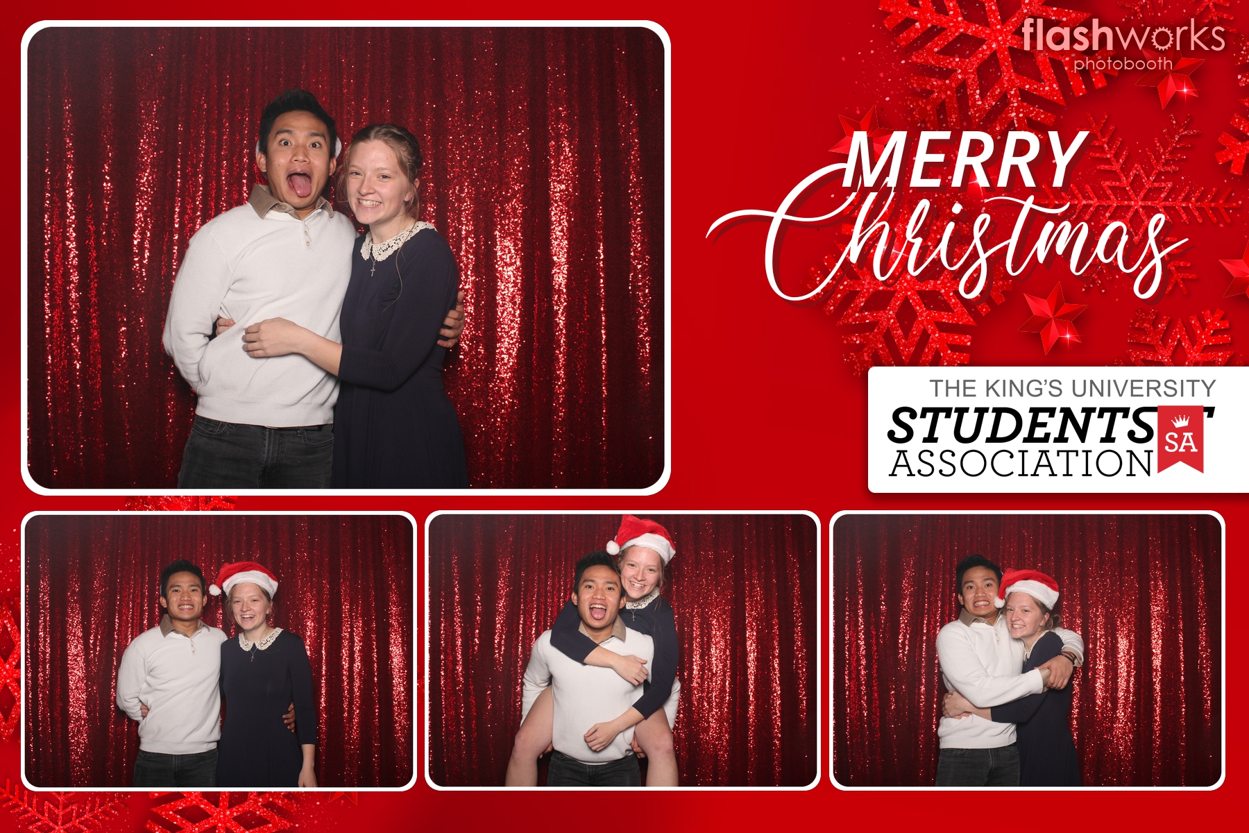 Kings Christmas Party | View more photos from the event at gallery.flashworksphotobooth.com/u/FlashworksPhotoboothInc/Kings-Christmas-Party
